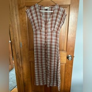 Universal thread, plaid dress for fall size small